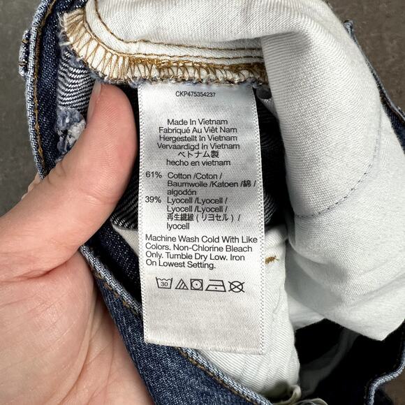 Madewell Harlow Wide Leg Jeans Trousers Womens 27 Clean Girl - Picture 9 of 9